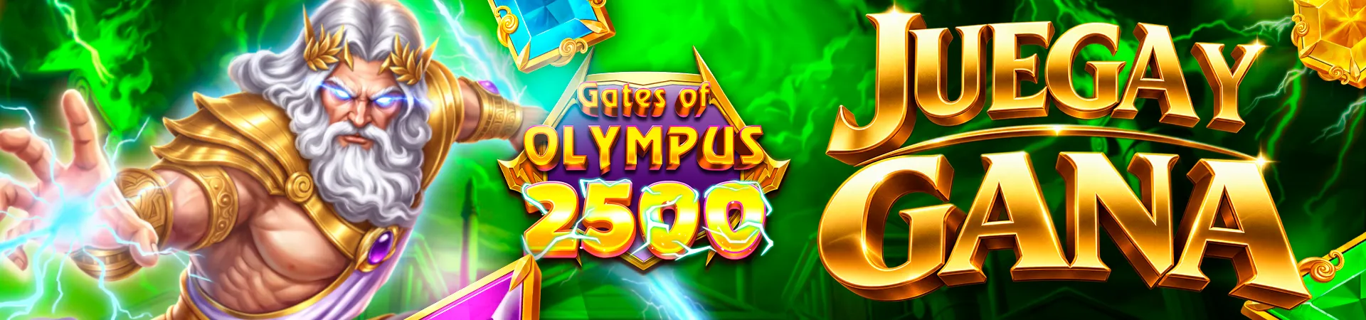 Juega y gana en Gates of Olympus 2500
